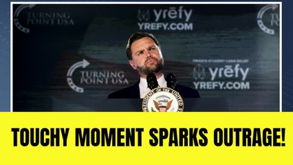 Charlie Kirk's Widow Erika and J.D. Vance Accused of Being Too Touchy at Turning Point USA Event: 'Something Is Up'