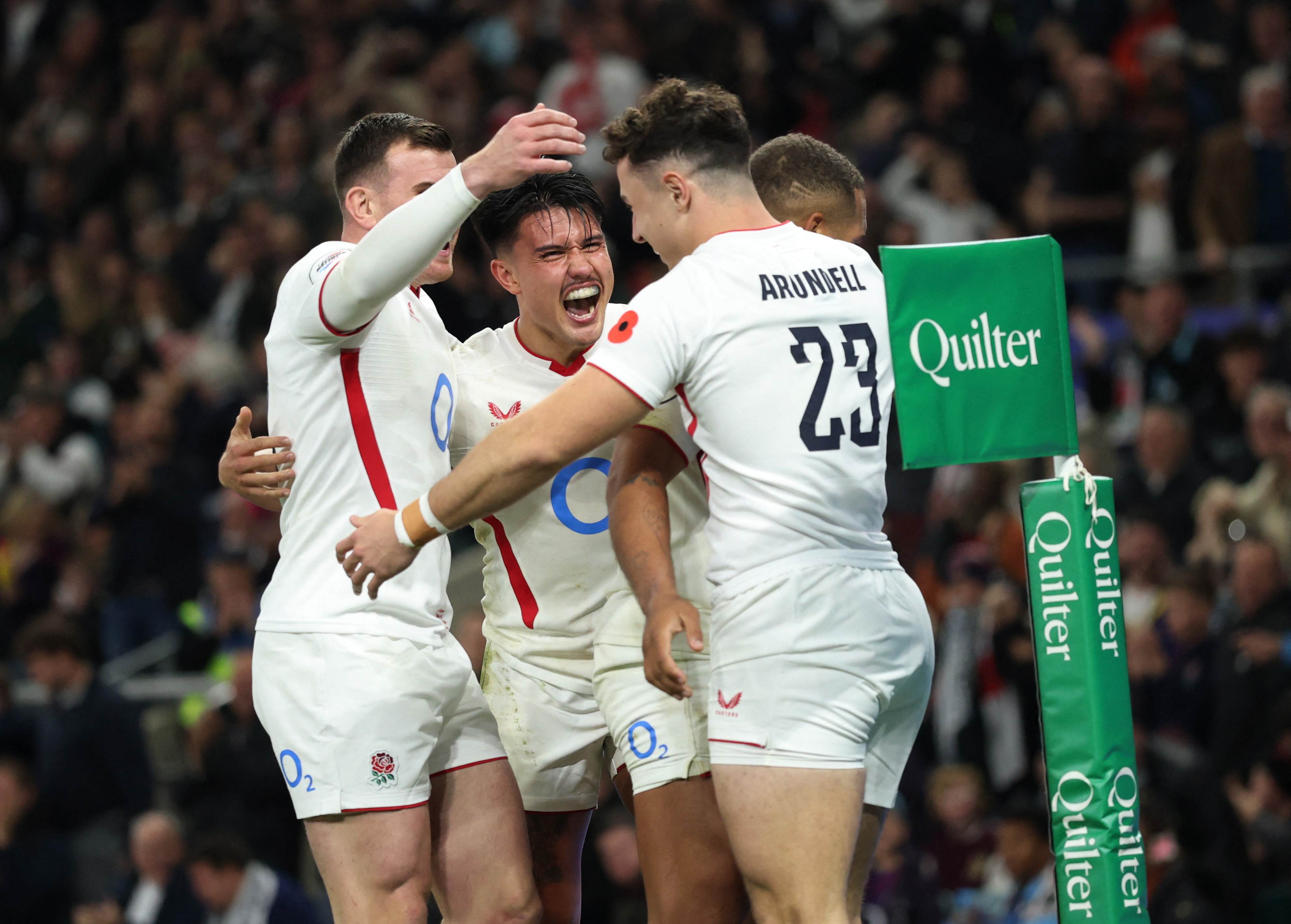 Autumn Nations Series : L'Angleterre confirme bien face aux Fidji
