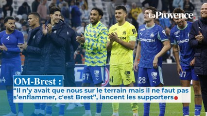 OM : “Il n’y avait que nous sur le terrain mais il ne faut pas s’enflammer, c'est Brest”