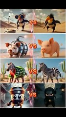 Brainrot vs Normal Dance Battle _ Subject 3 Fever AI Dancing