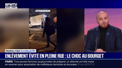 Tentative d'enlèvement au Bourget: "C'est une affaire sordide", déclare Matthieu Valet, député européen RN