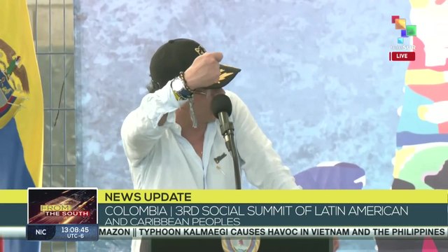 Colombia | III Social Summit of Latin American and Caribbean peoples begins