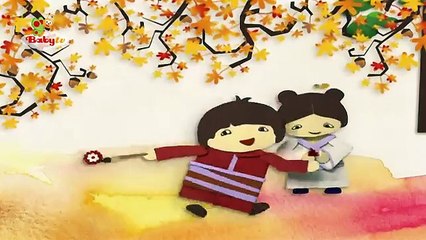 Hojas de otoño 🍂   Rimas y canciones infantiles para niños🎵 @BabyTVSP