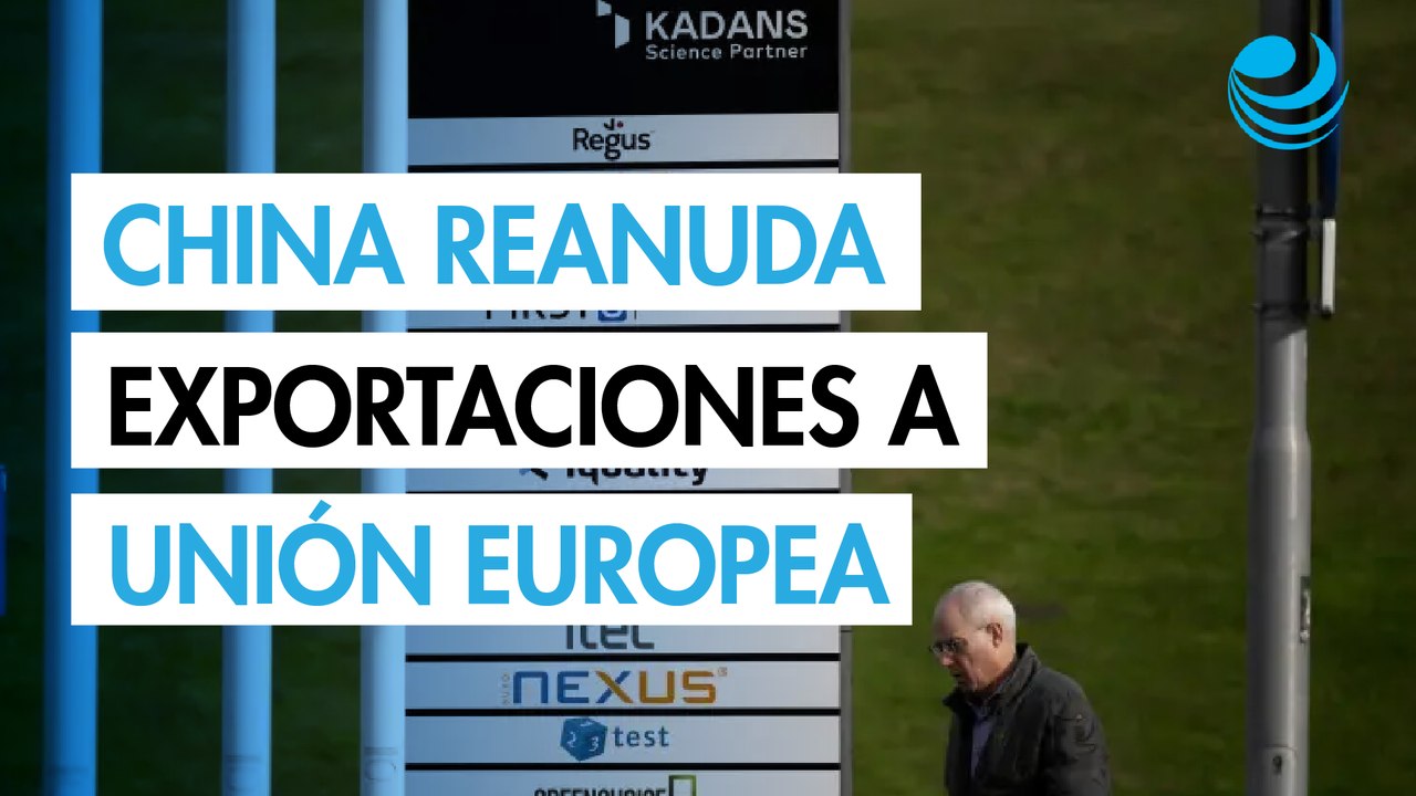 UE: China confirmó la reanudación de exportaciones de los chips Nexperia