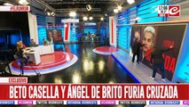 Guerra en los medios: Beto Casella y Ángel de Brito, enfrentados