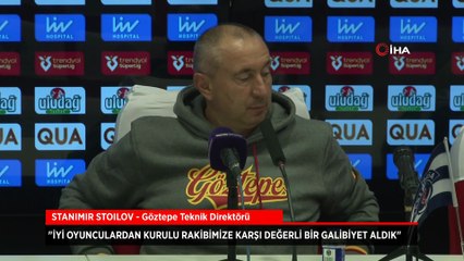 Stanimir Stoilov: İyi bir rakibe karşı iyi bir galibiyet aldık