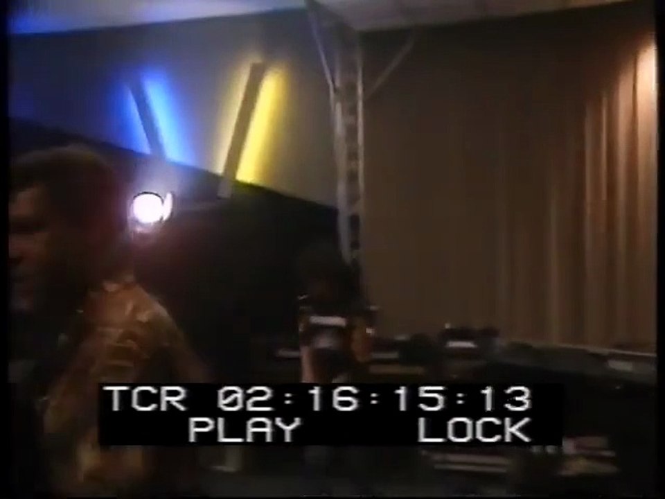 1990 - Johnny Hallyday - Les Vautours (Répétitions au Palace - Août)