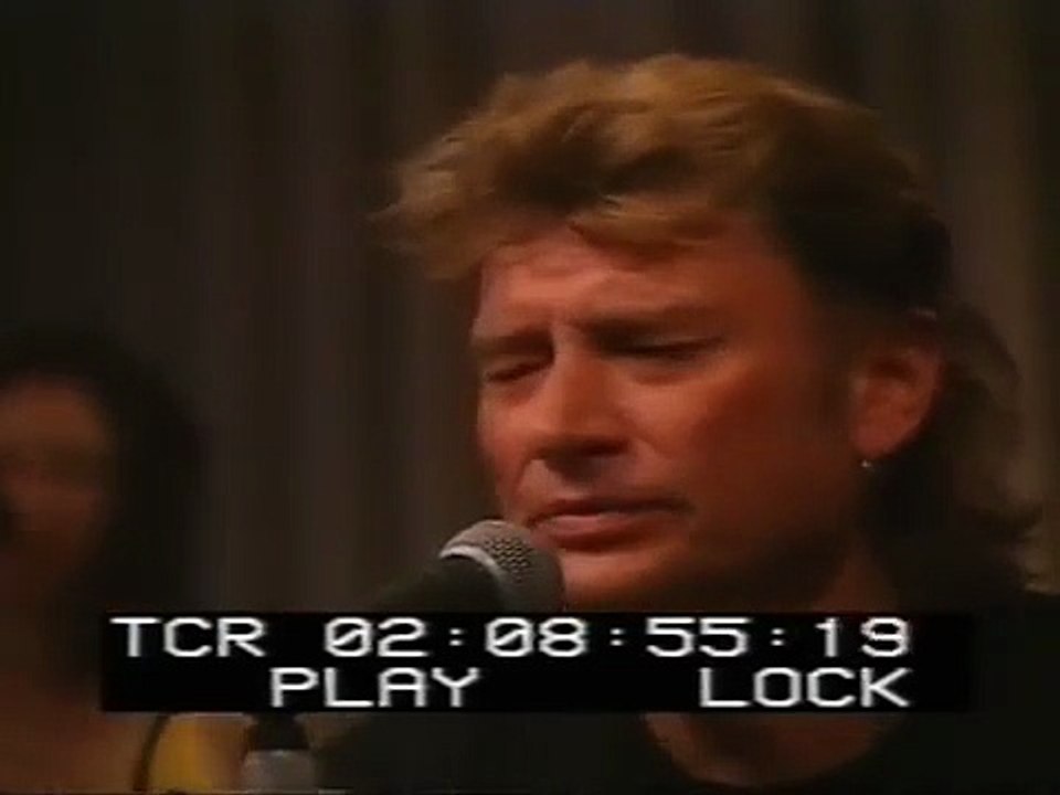 Johnny Hallyday - Aimer Vivre (Répétition du 11 Juin 1991)