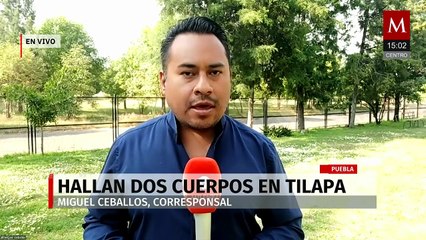 En Tilapa, Puebla, fueron encontrados los cuerpos de dos personas que estaban desaparecidas