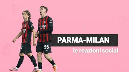 Parma-Milan, le reazioni social: rossoneri da “Coppa beneficenza”