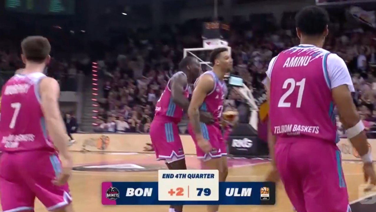 Gamewinner von Comithiers! Bonn schlägt Ulm mit der Sirene