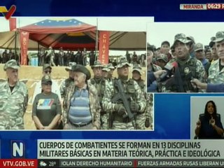 Miranda | Representantes de 22 estados del país participaron en curso básico militar del MTRR