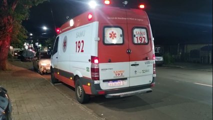 Homem pede ajuda em comércio na Região Norte e é socorrido pelo Samu