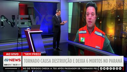 Tornado no Paraná: Secretário das Cidades diz que destruição é "cenário de guerra"