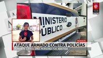 En Michoacán, policías ministeriales son atacados a balazos durante un cateo