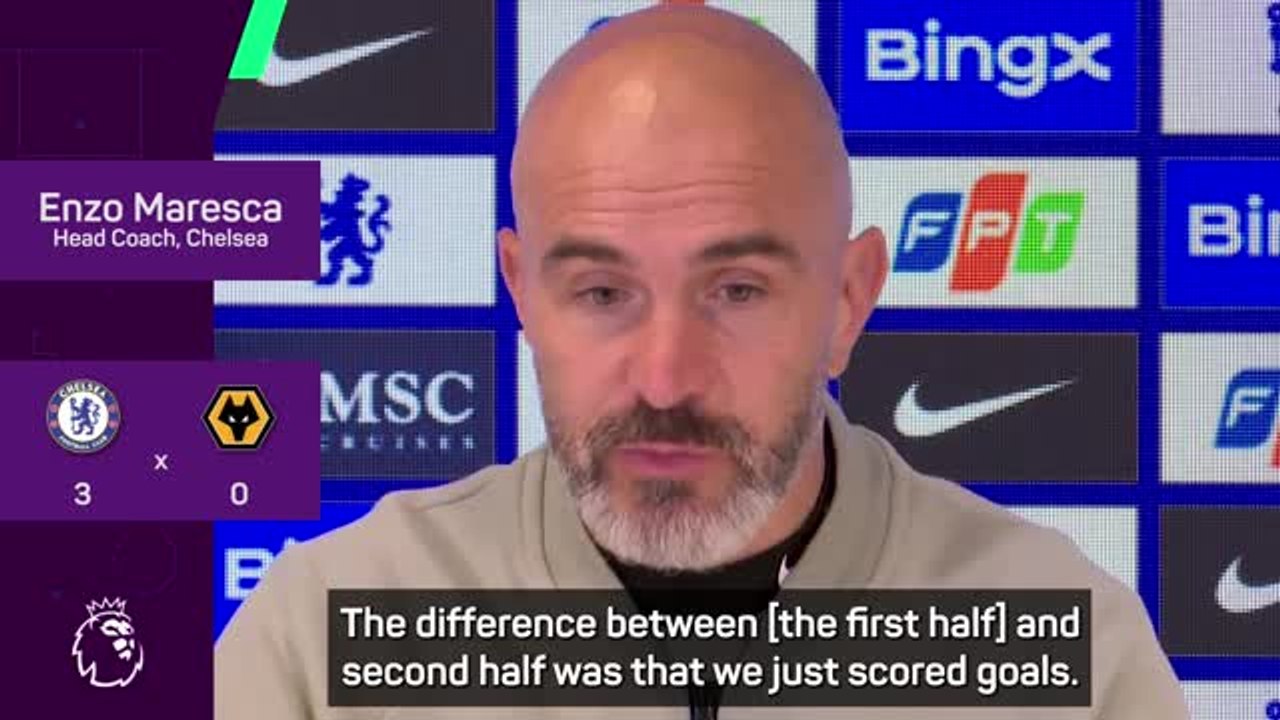 'These are the worst games' - Maresca on Chelsea's win over Wolves