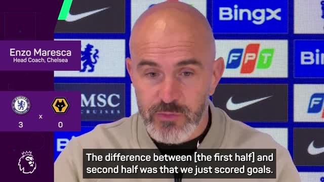 'These are the worst games' - Maresca on Chelsea's win over Wolves