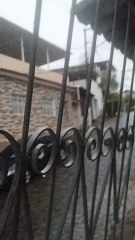 Rua em Miradouro MG com muitas chuvas.