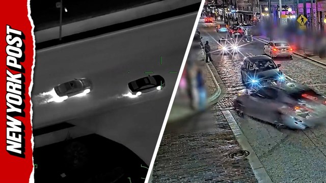 Horrifying moment street racer crashes into Florida gay bar, killing four