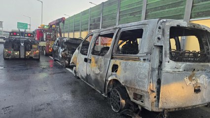 서해안고속도로 음주 역주행 사고...2명 중상·5명 경상 / YTN