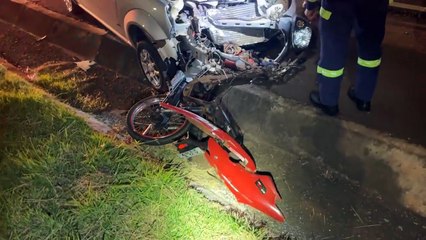 Motociclista de 36 anos perde a vida após colisão frontal na BR-369, em Corbélia