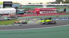F4 Brazilian Championship 2025 Interlagos 2 Race 2 Saleh Flips