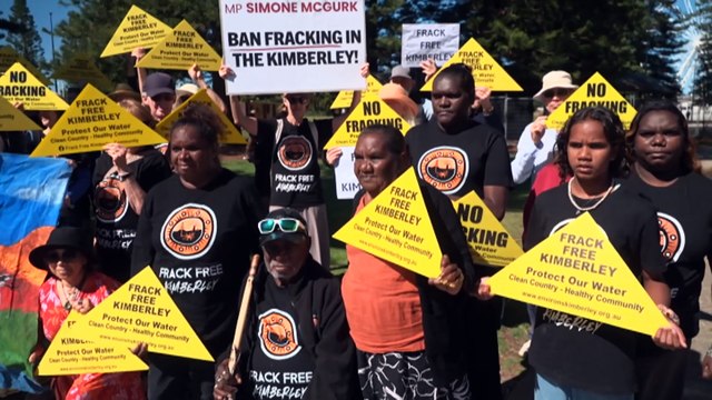 WA Labor conference met with protests against fracking and AUKUS agreement