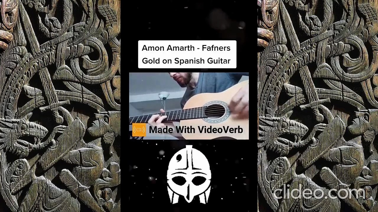 Amon Amarth – Fafner's Gold Guitar Cover + TAB a Special One on Spanish Nylon Guitar II-II