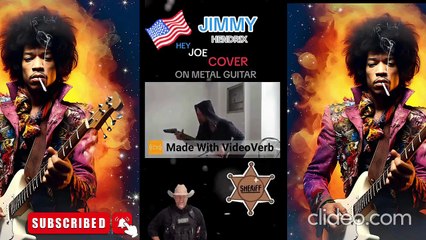 Jimmy Hendrix - Hey Joe Guitar Cover in Country Style  + TAB II-II Harley Benton & Joyo Zombie 2