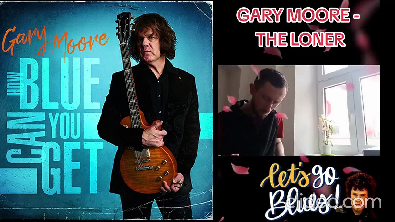 Gary Moore - The Loner Guitar Cover + TAB II-II Harley Benton & Joyo Zombie 2