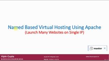 Nmaed Based Virtual Hosting Introduction | Named Based Virtual Hosting | Apache Web Server