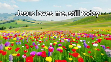 Santa Shares Jesus Loves Me