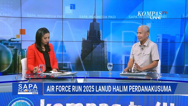 Air Force Run 2025 Hadir pada 7 Desember, Lari Seru di Lanud Halim dengan Latar Pesawat Tempur