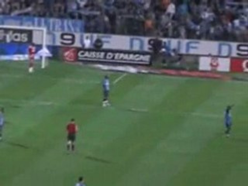 Fin de match om strasbourg ambiance de feu