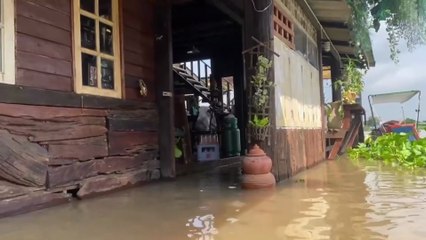 Koh Kret Flooded Again and Again #kohkret #thailand #thailandflood