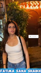 Bollywood Actress Fatima Sana Shaikh Last Night 🥰