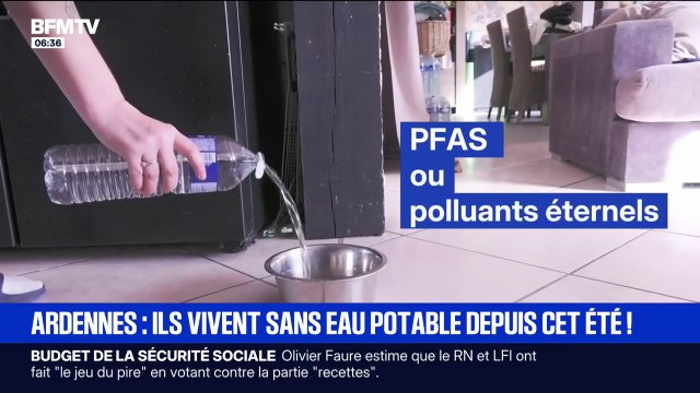 Ardennes: ces habitants vivent sans eau potable depuis cet été à cause de taux anormaux de PFAS, dits polluants éternels