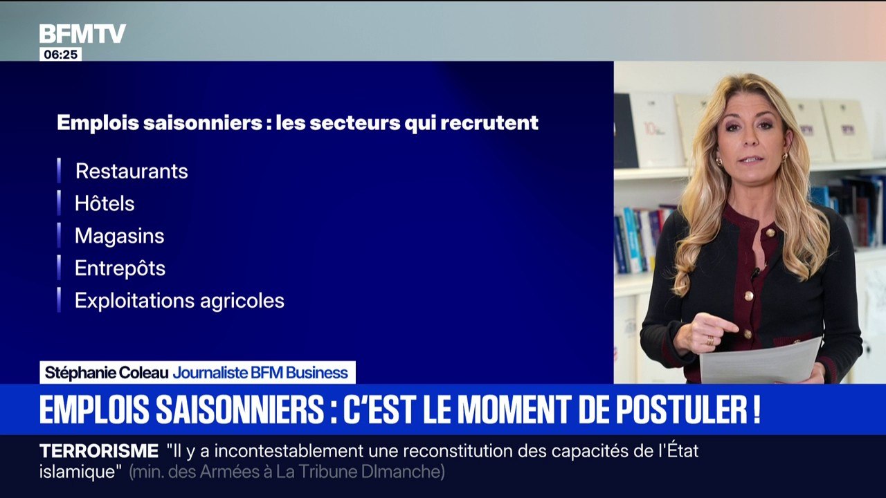 Restaurants, hôtels, magasins...De nombreux secteurs cherchent à recruter pour affronter le grand rush de fin d'année