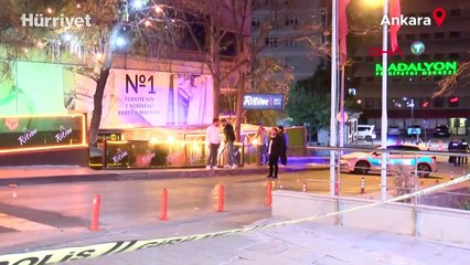 Motosikletli şüpheli caddede tabancayla rastgele ateş açtı