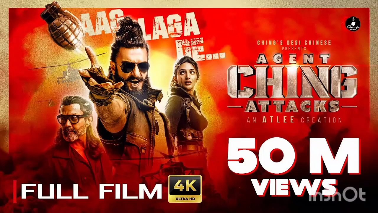 agent ching attack full hindi movie || agent ching attack movie in hindi 2025 ||  ranveer || south movie 2025 || south movie hindi dubbed