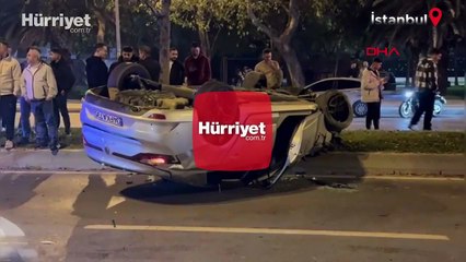 Kartal'da zincirleme trafik kazası