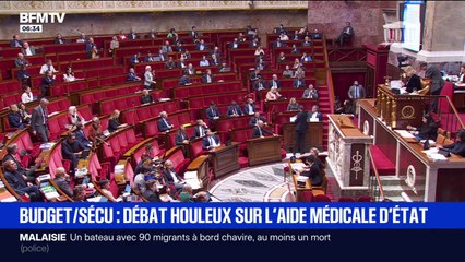 Débat houleux sur l'aide médicale d'État à l'Assemblée lors de l'examen du budget de la Sécurité sociale