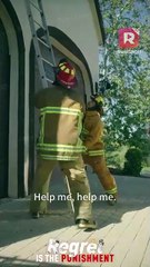 The girl's life is on the line—but a rude driver blocks the fire truck! | Regret is the Punishment