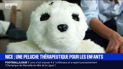 "Une belle invention": à l'hôpital Lenval de Nice, une peluche thérapeutique aide les jeunes patients