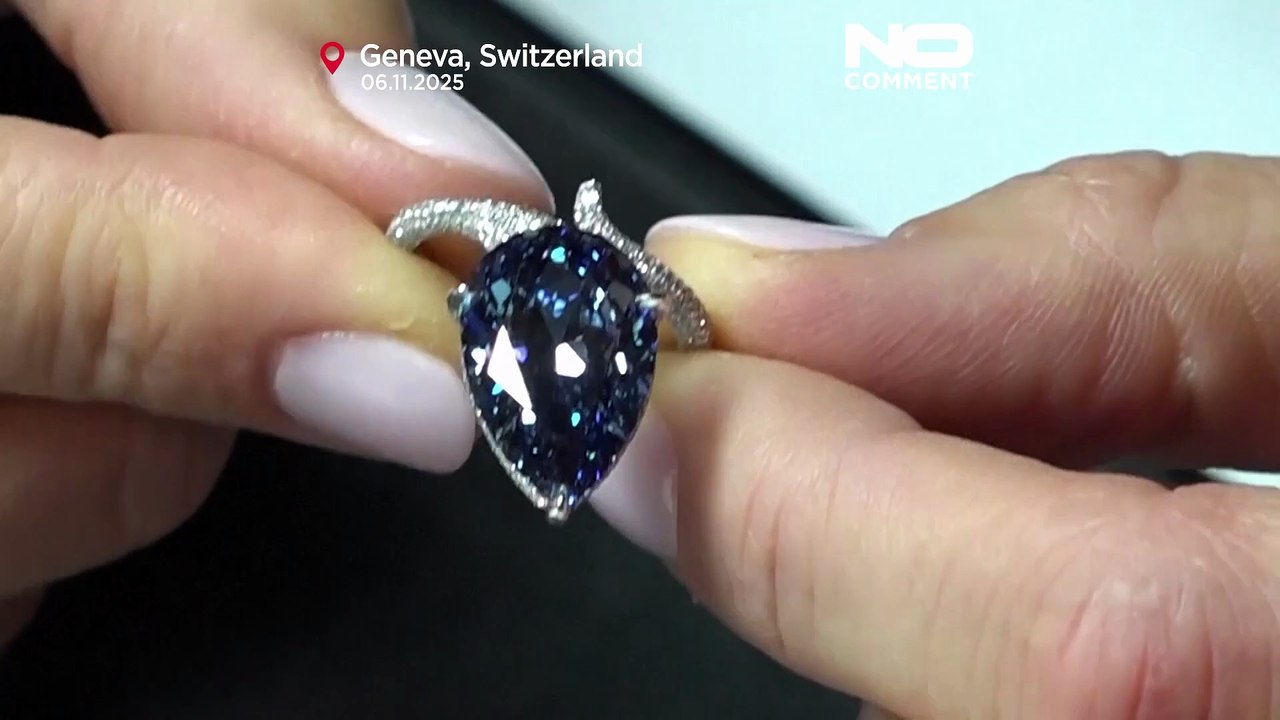 Seltener „Mellon Blue“-Diamant könnte bei Auktion bis zu 30 Millionen Dollar erzielen
