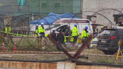 화력발전소 매몰자 1명 수습..."팔 끼인 채 버티다 숨져" / YTN