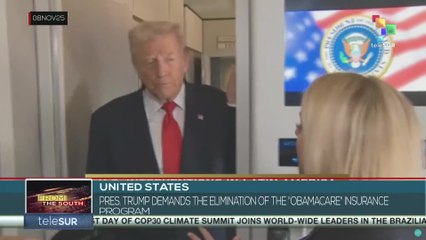 U.S l Pres. Trump demands the elimination of the "Obamacare" insurance program