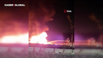 Adres Hatay: Otomobil alev topuna döndü