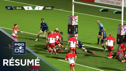PRO D2 Saison 2025-2026 J10 - Résumé Biarritz Olympique PB - SU Agen