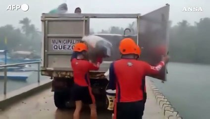 Il tifone Fung-wong minaccia le Filippine, quasi un milione di evacuati